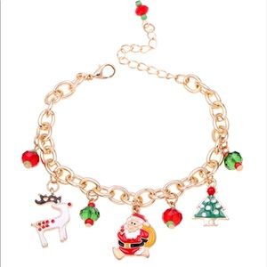 2/$10🎁🎄Cute Christmas Charm Bracelet Gift 🎁🎄